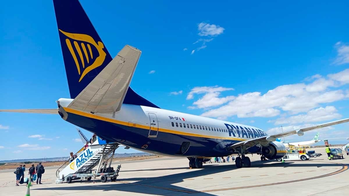 Strike on Ryanair flights: the rights of travelers flying from Zaragoza