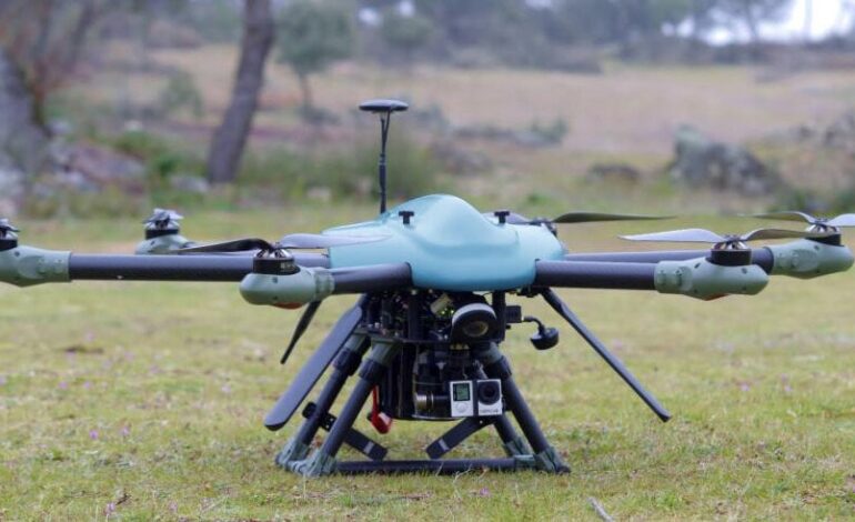 Aragon warns that the use of drones to apply phytosanitary products without authorization is prohibited