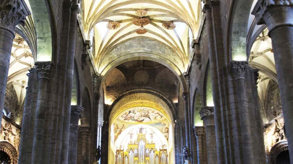 La Catedral de San Pedro de Jaca fue construida a finales del siglo XI. Foto: Turismo Aragón