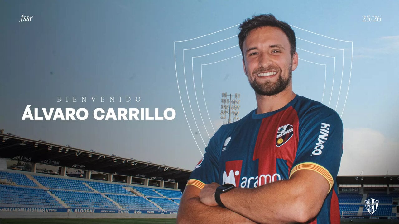 Álvaro Carrillo becomes the thirteenth signing of the S.D. Huesca