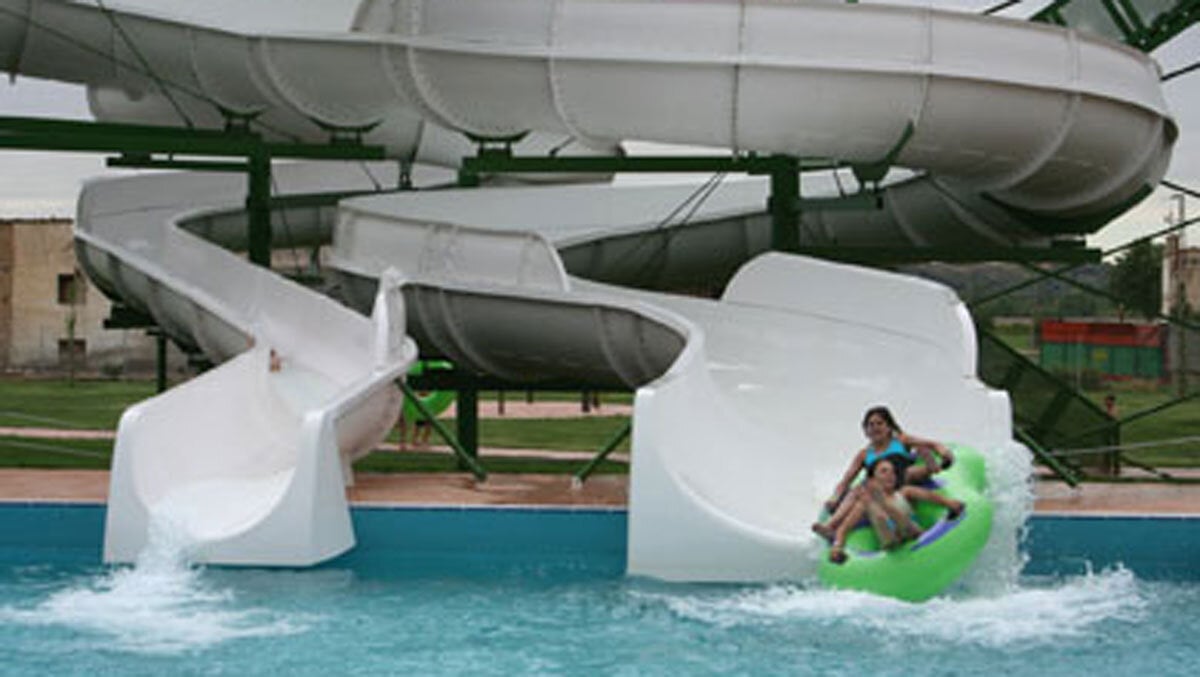 Toobaganes, pool and a lot of fun: this is the only aquatic park in Aragon