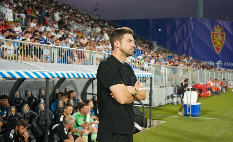 This is the Real Zaragoza template in the first week of competition