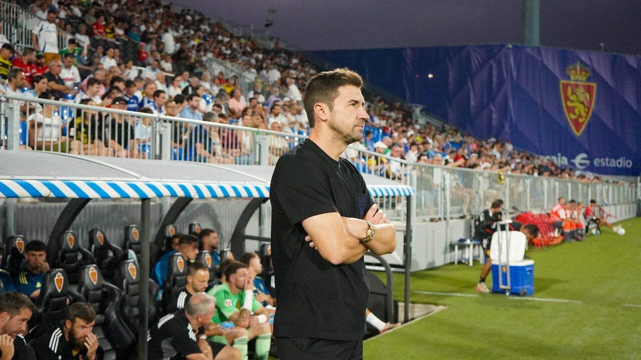 This is the Real Zaragoza template in the first week of competition