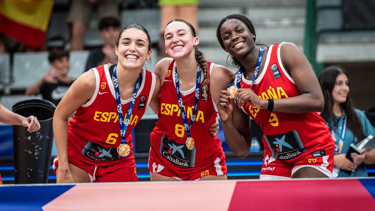 The Aragonese Marina Mata is made with the gold medal at the Eurobasket Sub-20
